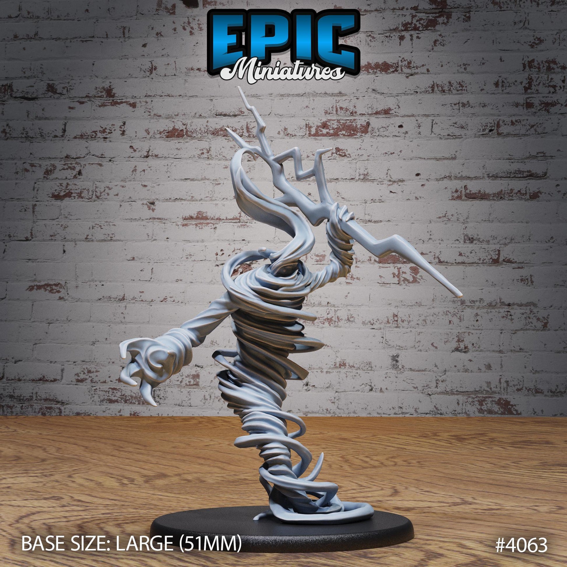 Air Elemental Miniature (Large) | EPIC | 28mm |