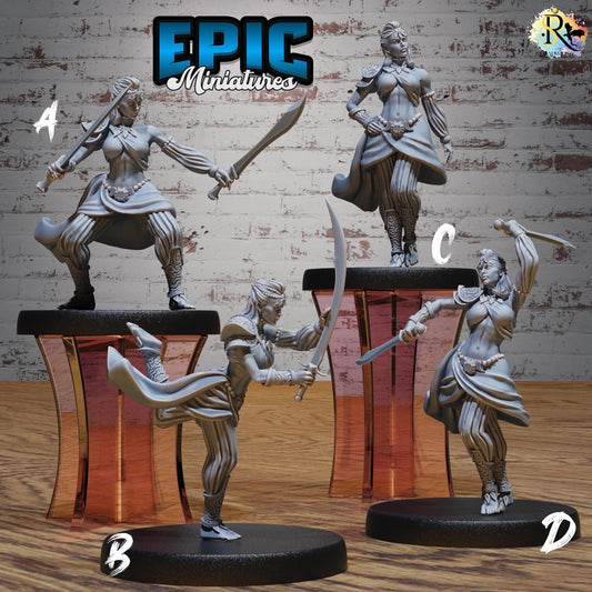 Belly Dancer (Medium) | #118 - Oriental Fortress - EPIC | Swords, Katana, Female, Woman, Exotic, Arabic, Arabian, Middle East