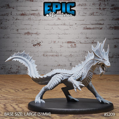 Guard Drake (Large) | #118 - Oriental Fortress - EPIC | Wyrm, Dragon, Drakes, Mount, Saddle, Rock, Attack, Wyvern, Creature