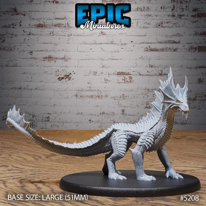 Guard Drake (Large) | #118 - Oriental Fortress - EPIC | Wyrm, Dragon, Drakes, Mount, Saddle, Rock, Attack, Wyvern, Creature