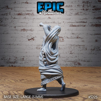 Mystic Mage (Large) | #118 - Oriental Fortress - EPIC | Female, Meditation, Buddha, Magic, Genie, Staff, Trumpet, Flute