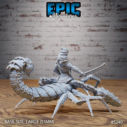 Scorpion Centaur Warrior (Large) | #118 - Oriental Fortress - EPIC | Male, Crab, Spear, Sword, Lobster, Monster, Abomination