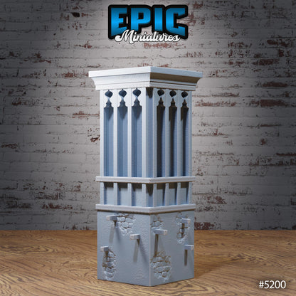 Wind Tower | #118 - Oriental Fortress - EPIC | Desert, Structure, Building, Air, Eastern, Sand, Arabian, Middle East, Spire