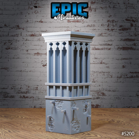 Wind Tower | #118 - Oriental Fortress - EPIC | Desert, Structure, Building, Air, Eastern, Sand, Arabian, Middle East, Spire