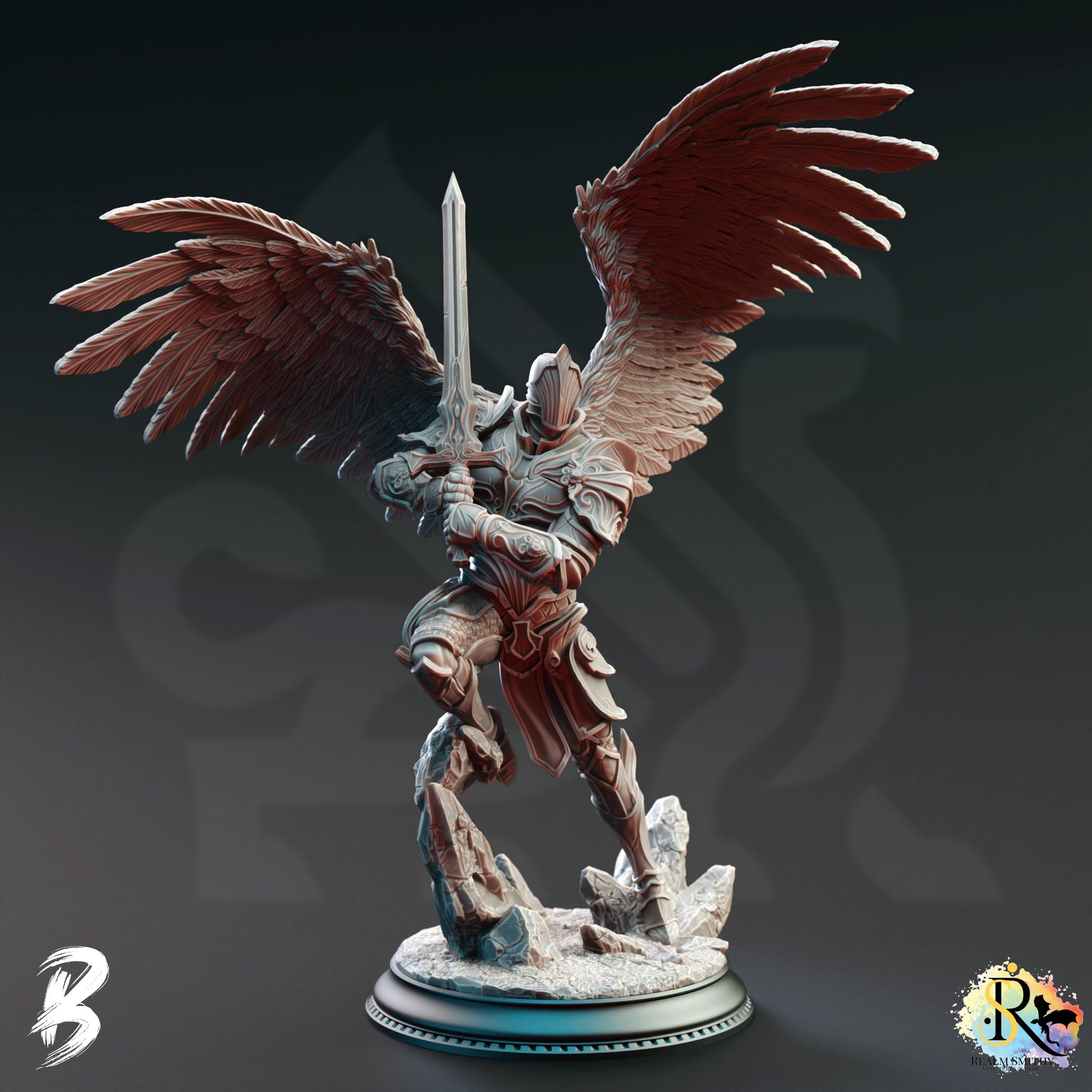 Angels of Syelden - Selvaneri Warriors (Medium) | DM Stash | Devils & Divine Pack