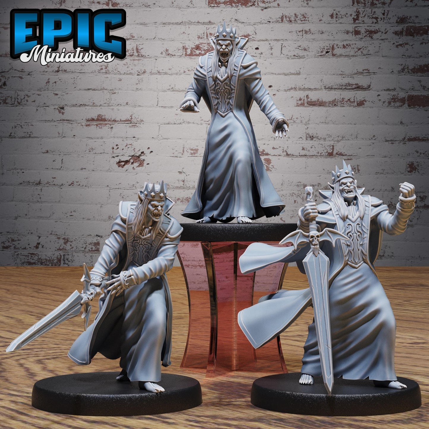 Vampire King (Medium) | #121 - Bloody Night | EPIC Miniatures | High Quality Premium Resin