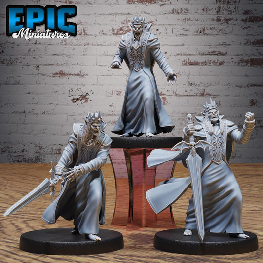 Vampire King (Medium) | #121 - Bloody Night | EPIC Miniatures | High Quality Premium Resin