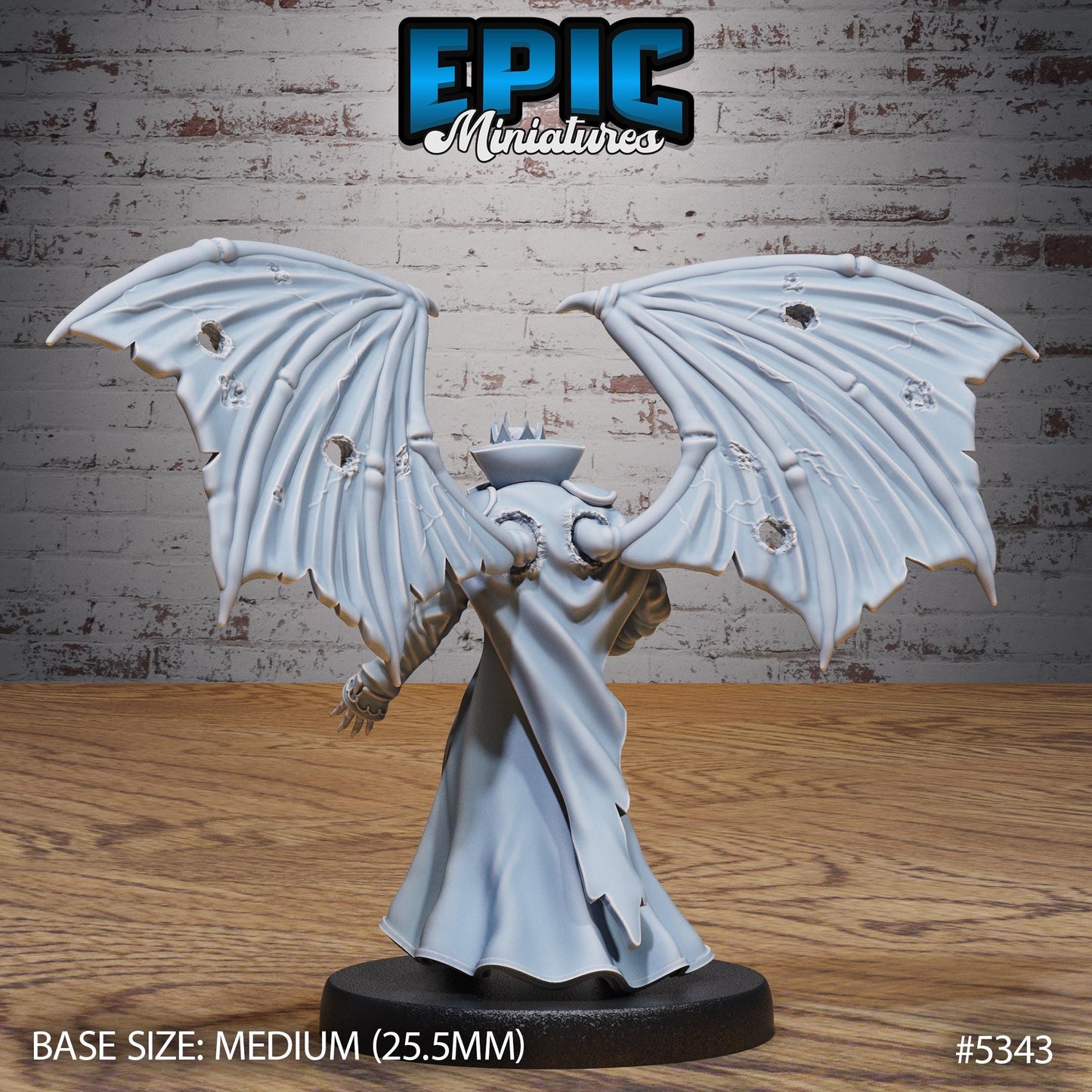 Vampire King (Wings) (Medium) | #121 - Bloody Night | EPIC Miniatures | High Quality Premium Resin