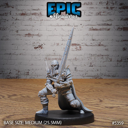 Necro Knight (Medium) | #121 - Bloody Night | EPIC Miniatures | High Quality Premium Resin