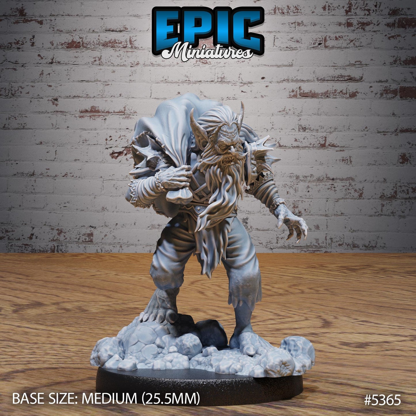 Dwarf Vampire (Medium) | #121 - Bloody Night | EPIC Miniatures | High Quality Premium Resin