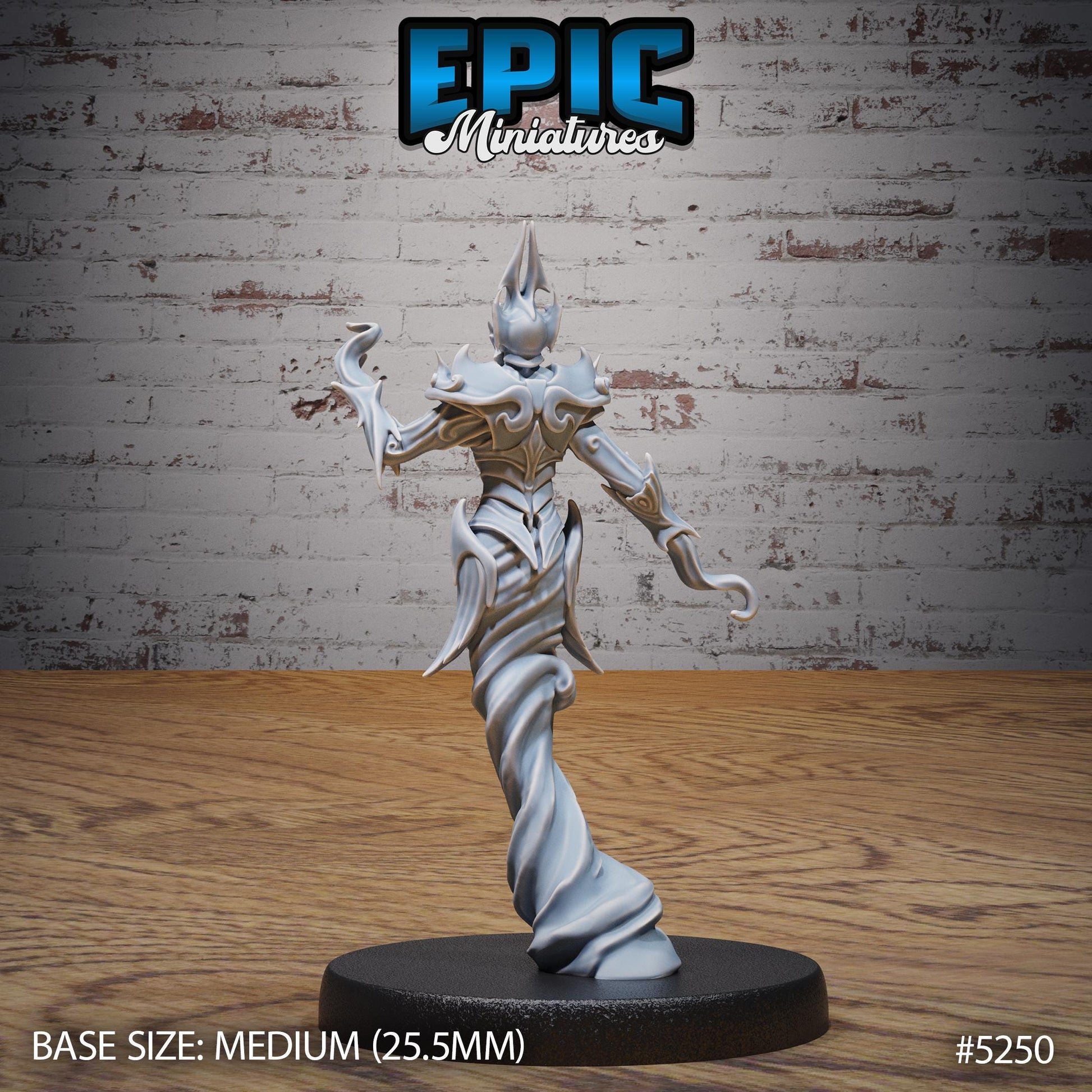 Myrmidon Air (Medium) | #119 - Ancient Nature EPIC Miniatures | High Quality Premium Resin | Elemental, Tornado, Archons
