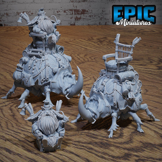 Giant Beetle Mount (Large) | #119 - Ancient Nature EPIC Miniatures | High Quality Premium Resin | Bug, Riding, Tamer, Druid, Insect