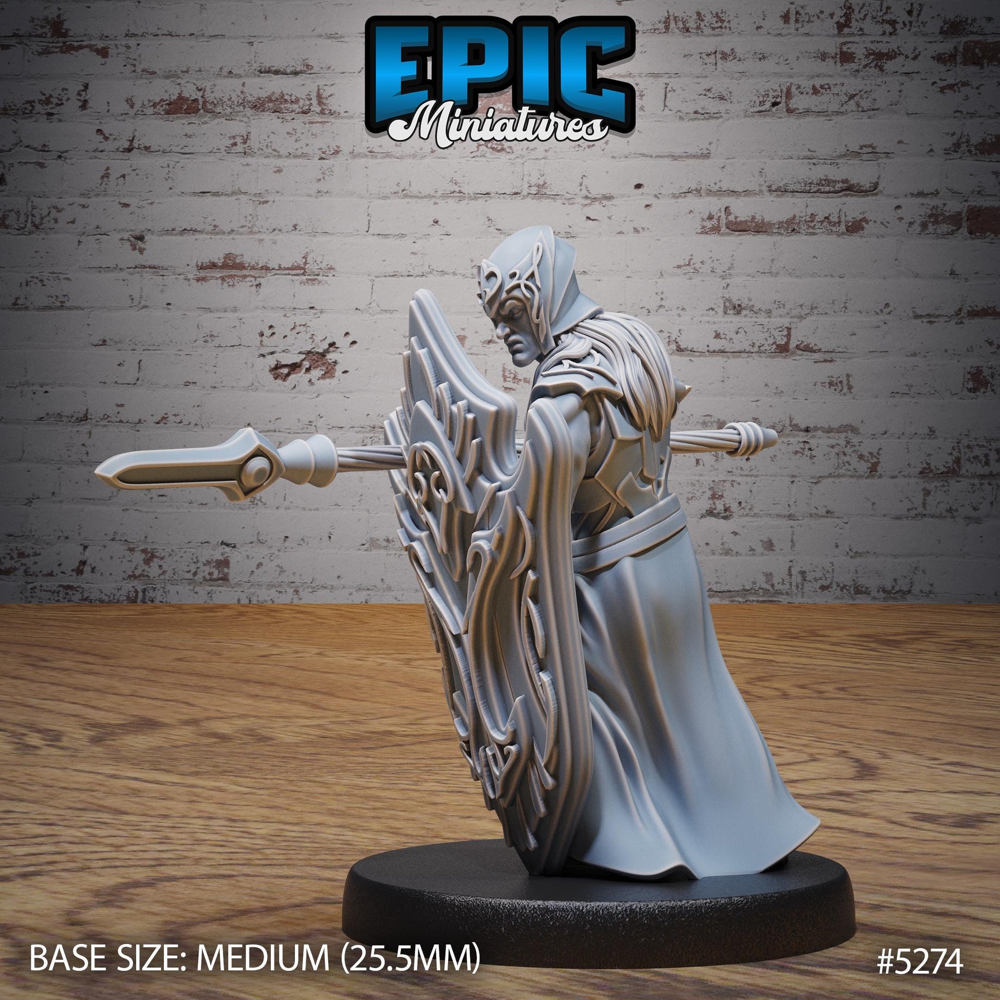 Elf Army 1 (Medium) | #119 - Ancient Nature EPIC Miniatures | High Quality Premium Resin | Soldiers, Enemy, Cultist, Sword, Shield, Wizard