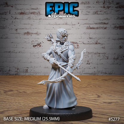 Elf Army 2 (Medium/Large) | #119 - Ancient Nature EPIC Miniatures | High Quality Premium Resin | Rider, Enemy, Horses, Horse, Ranger