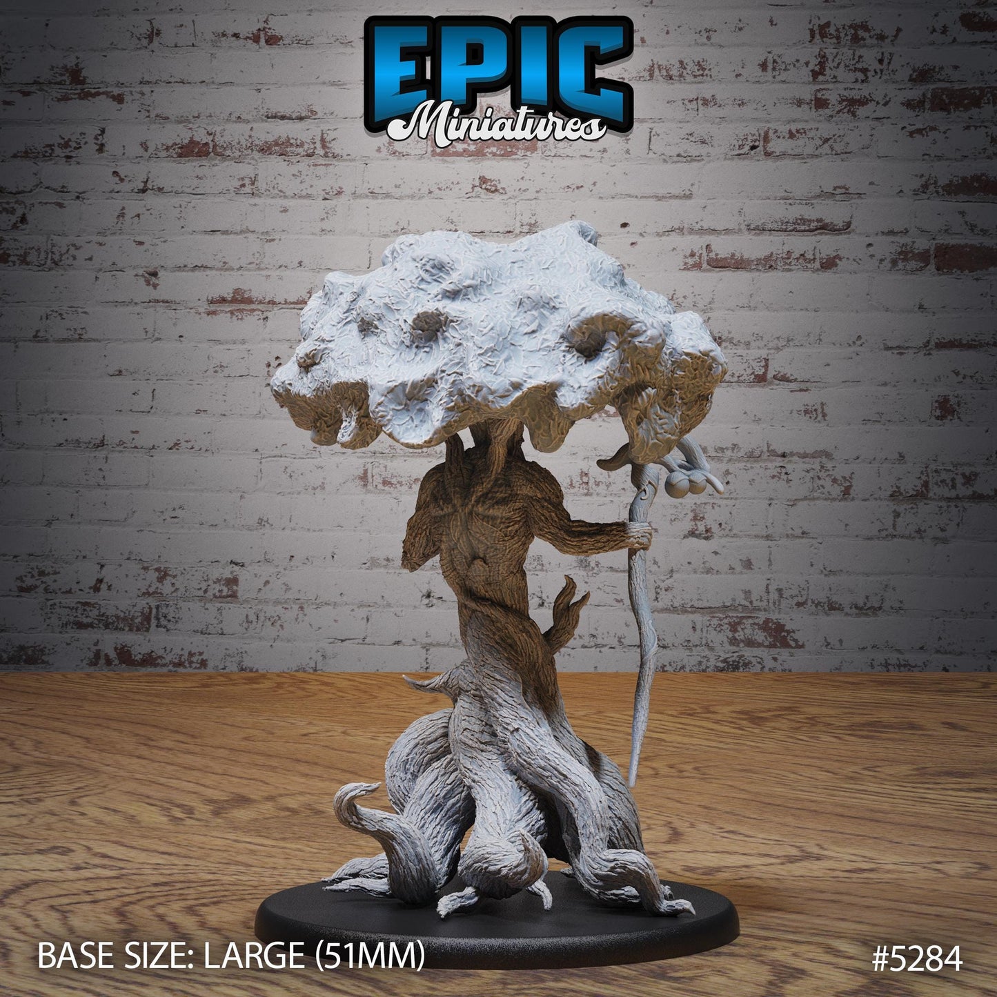 Tree Dryad Guru (Large) | #119 - Ancient Nature EPIC Miniatures | High Quality Premium Resin | Ent, Elemental, Wood Nymphs, Fey, Beast
