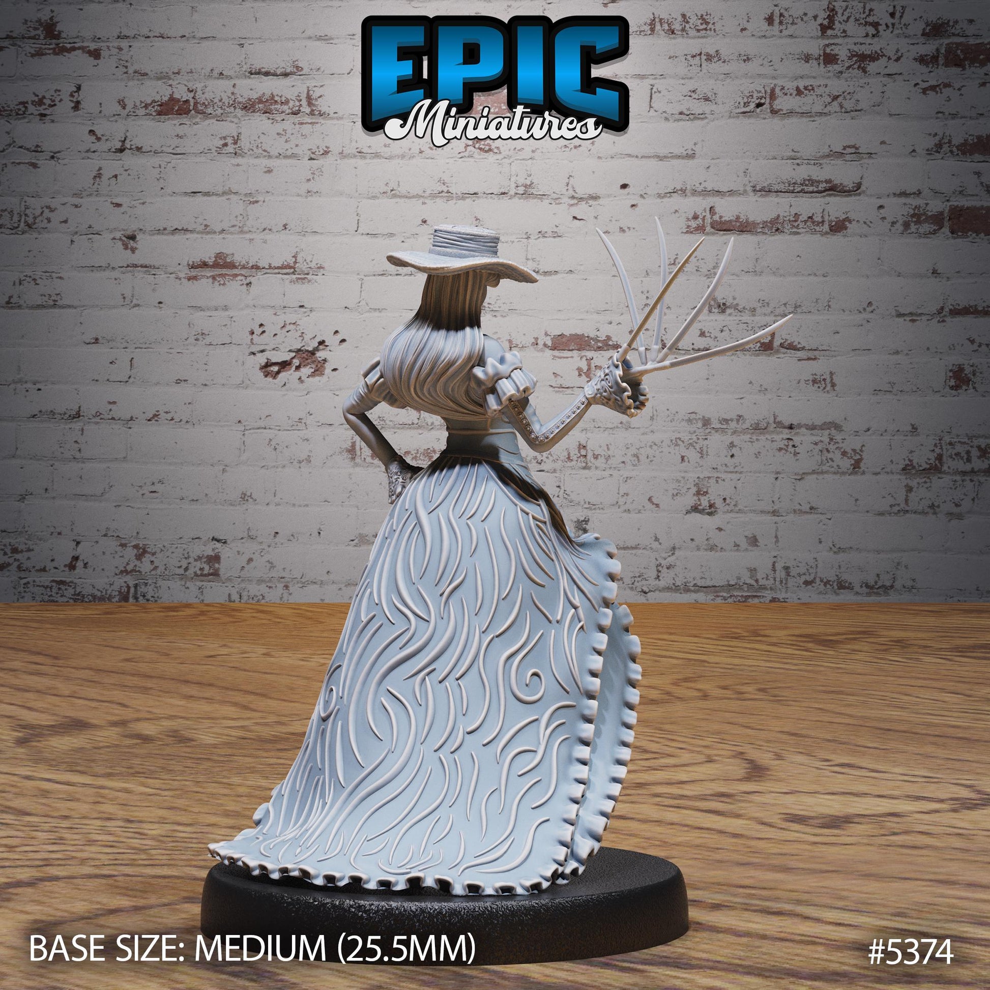 Royal Vampire Lady (Medium) | #121 - Bloody Night | EPIC Miniatures | High Quality Premium Resin