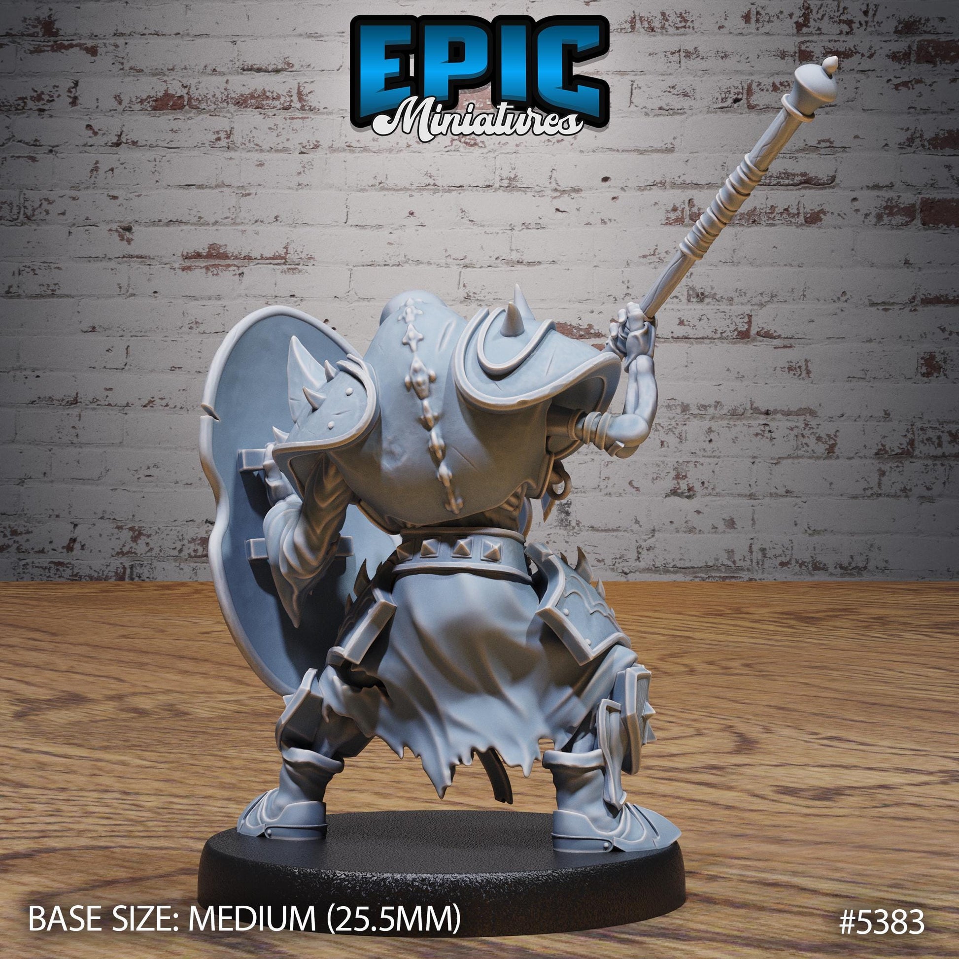 Skeleton Heavy Gladiator v1 (Medium) | #121 - Bloody Night | EPIC Miniatures | High Quality Premium Resin