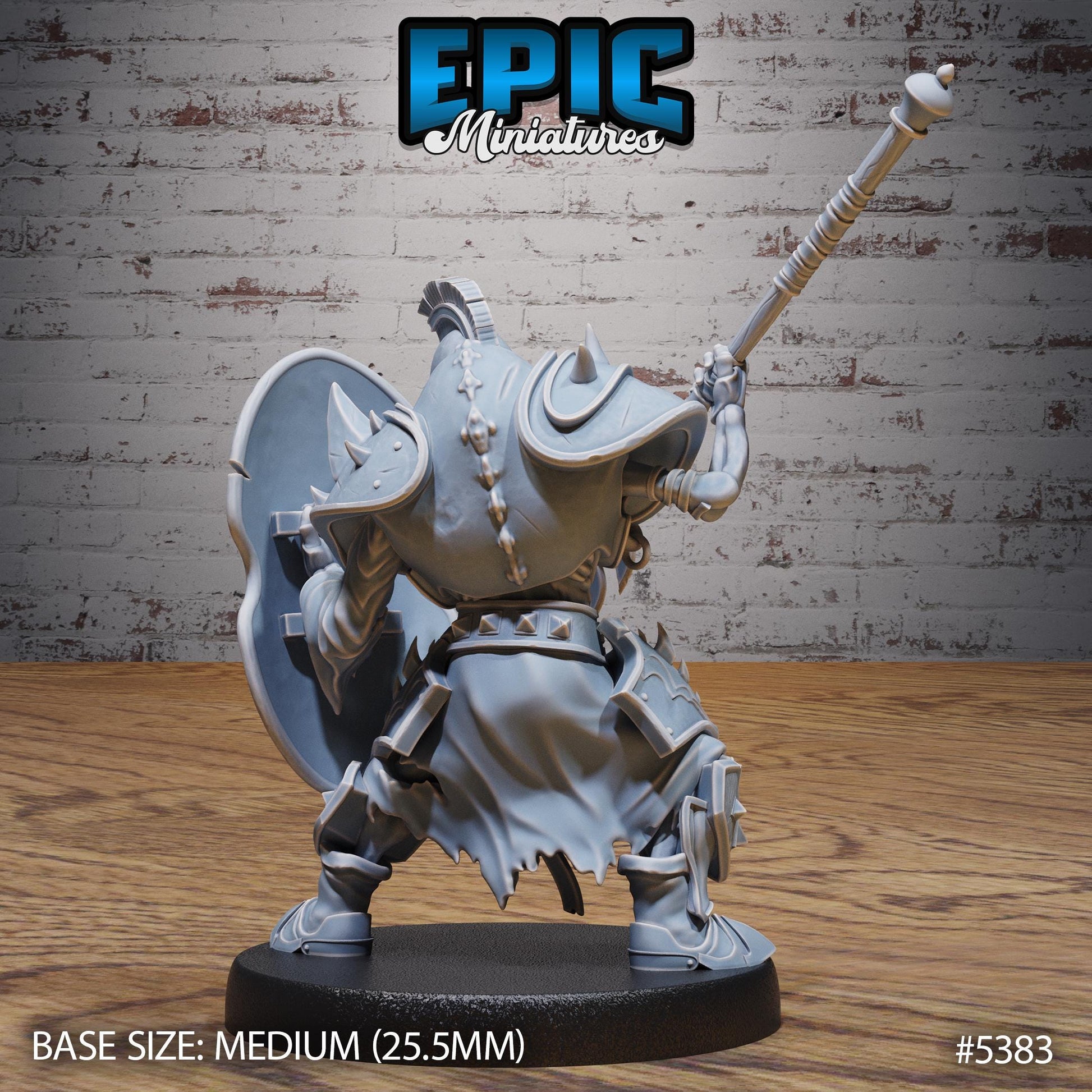 Skeleton Heavy Gladiator v2 (Medium) | #121 - Bloody Night | EPIC Miniatures | High Quality Premium Resin