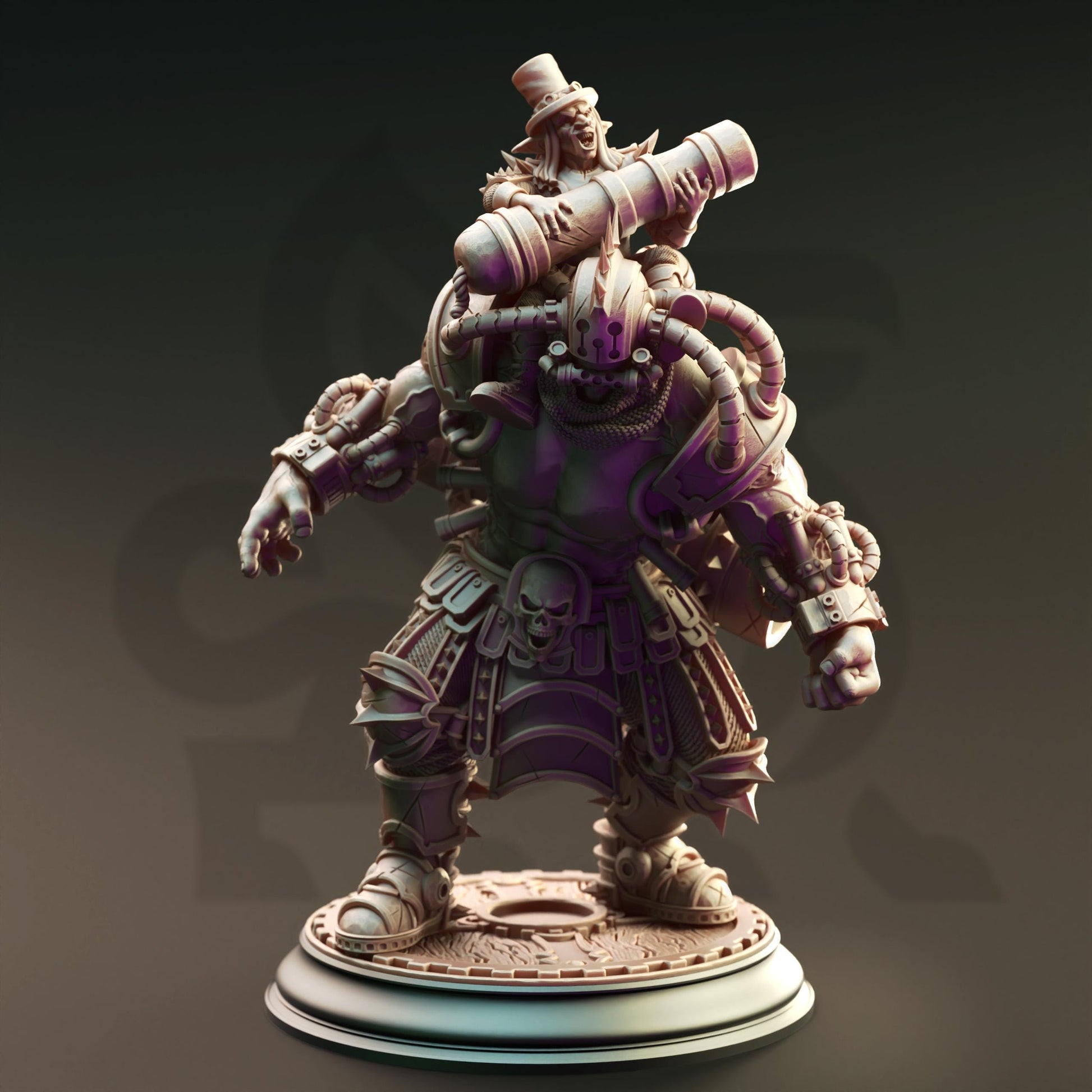 Muscles & Brains - 32mm | Cogs of Revolution | DM STASH | High Quality Resin