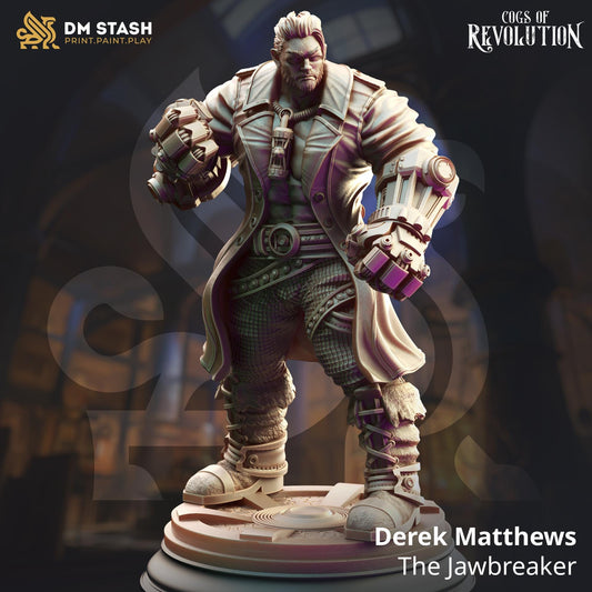 Derek Matthews - The Jawbreaker | Cogs of Revolution | DM STASH | High Quality Resin