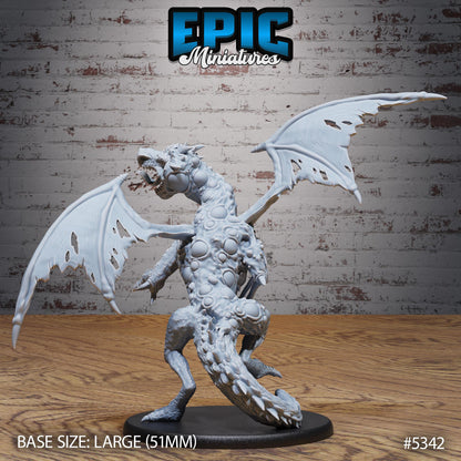 Miasma Dragon (Large) | #121 - Bloody Night | EPIC Miniatures | High Quality Premium Resin