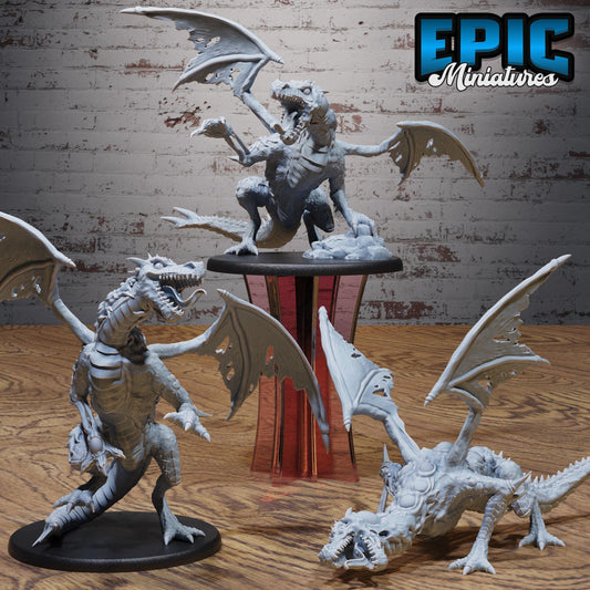 Miasma Dragon (Large) | #121 - Bloody Night | EPIC Miniatures | High Quality Premium Resin