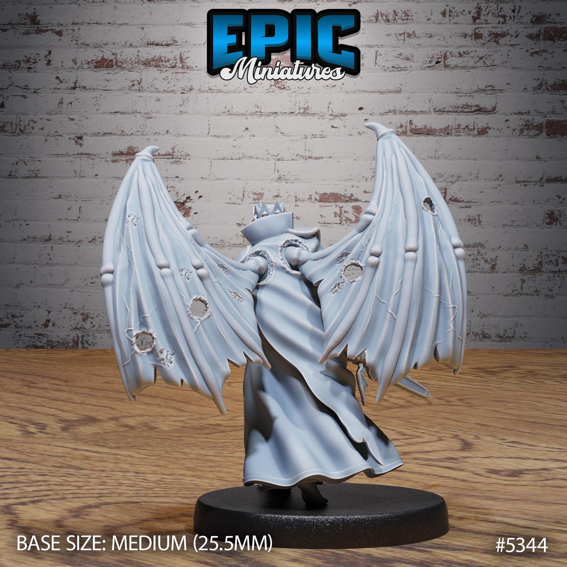 Vampire King (Wings) (Medium) | #121 - Bloody Night | EPIC Miniatures | High Quality Premium Resin