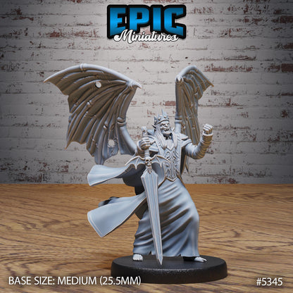 Vampire King (Wings) (Medium) | #121 - Bloody Night | EPIC Miniatures | High Quality Premium Resin