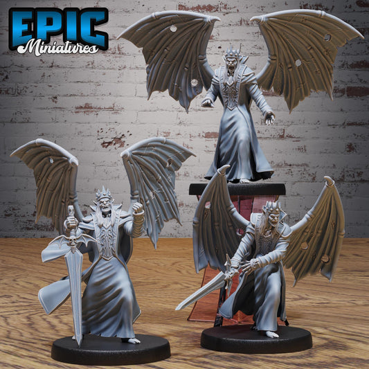 Vampire King (Wings) (Medium) | #121 - Bloody Night | EPIC Miniatures | High Quality Premium Resin