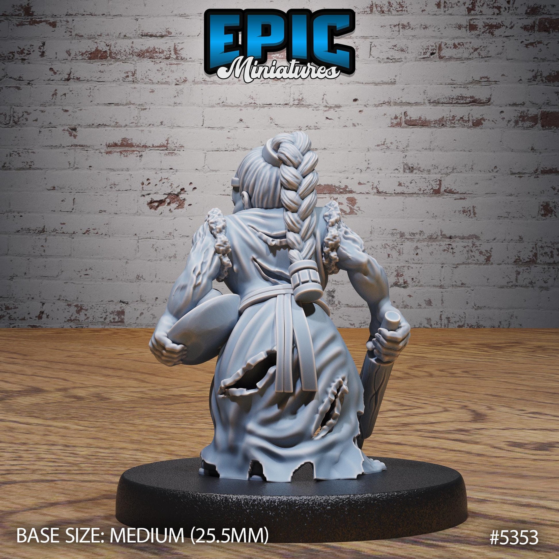 More Zombie Villagers (Medium) | #121 - Bloody Night | EPIC Miniatures | High Quality Premium Resin