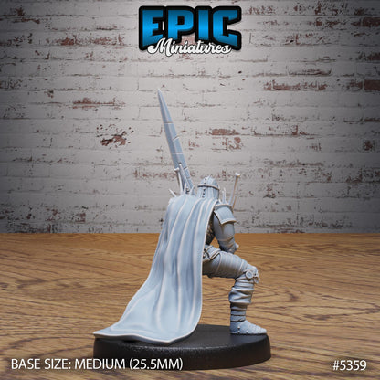 Necro Knight (Medium) | #121 - Bloody Night | EPIC Miniatures | High Quality Premium Resin