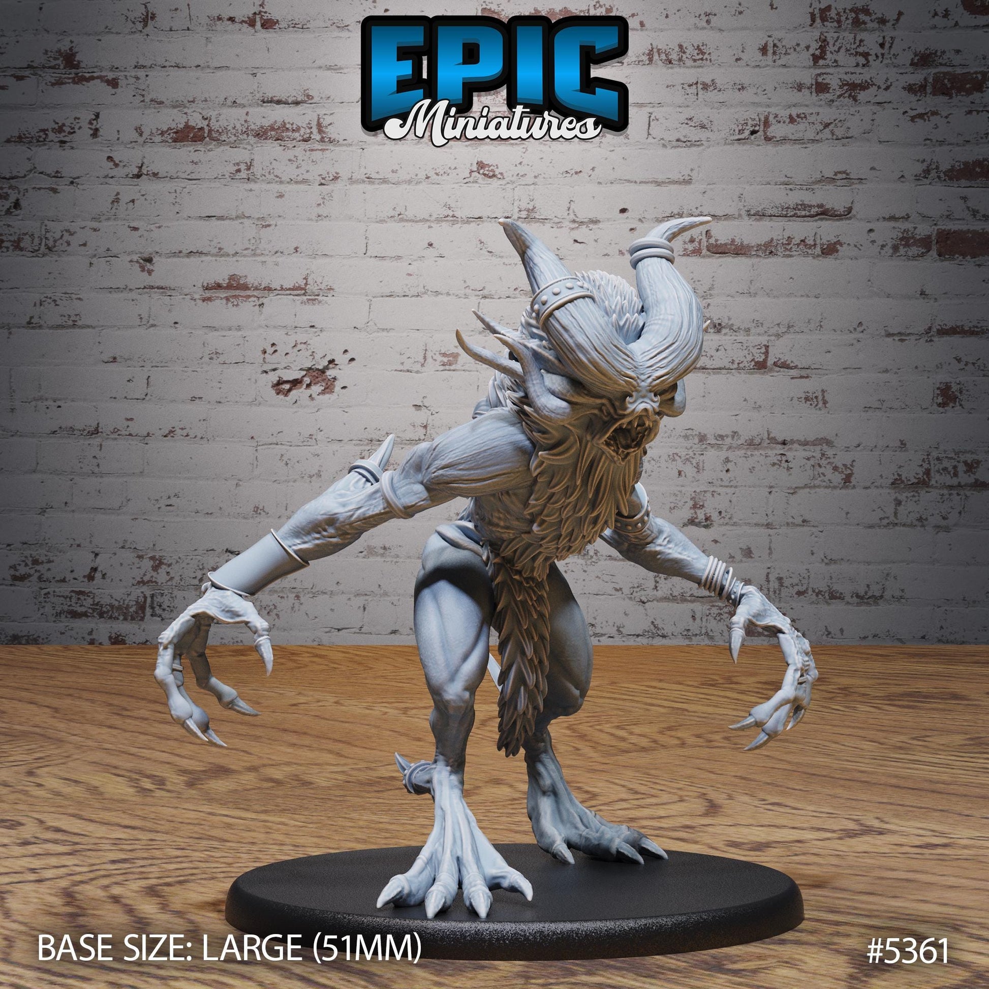 Katakan Vampire (Large) | #121 - Bloody Night | EPIC Miniatures | High Quality Premium Resin