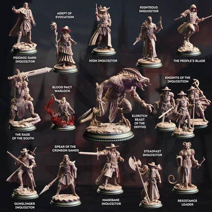 Alia of Ardris - Adept of Evocation | The Baldurian Inquisition | DM STASH | High Quality Resin