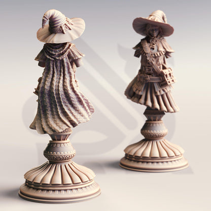 Alia of Ardris - Adept of Evocation [BUST] | The Baldurian Inquisition | DM STASH | High Quality Resin