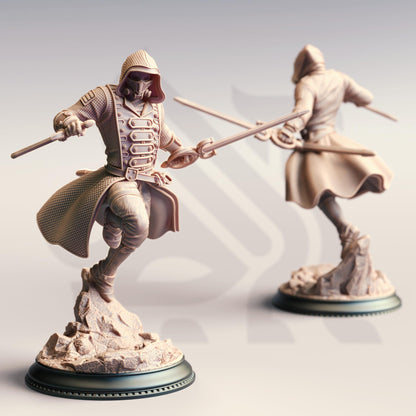 Brutus Valentius - The People's Blade | The Baldurian Inquisition | DM STASH | High Quality Resin