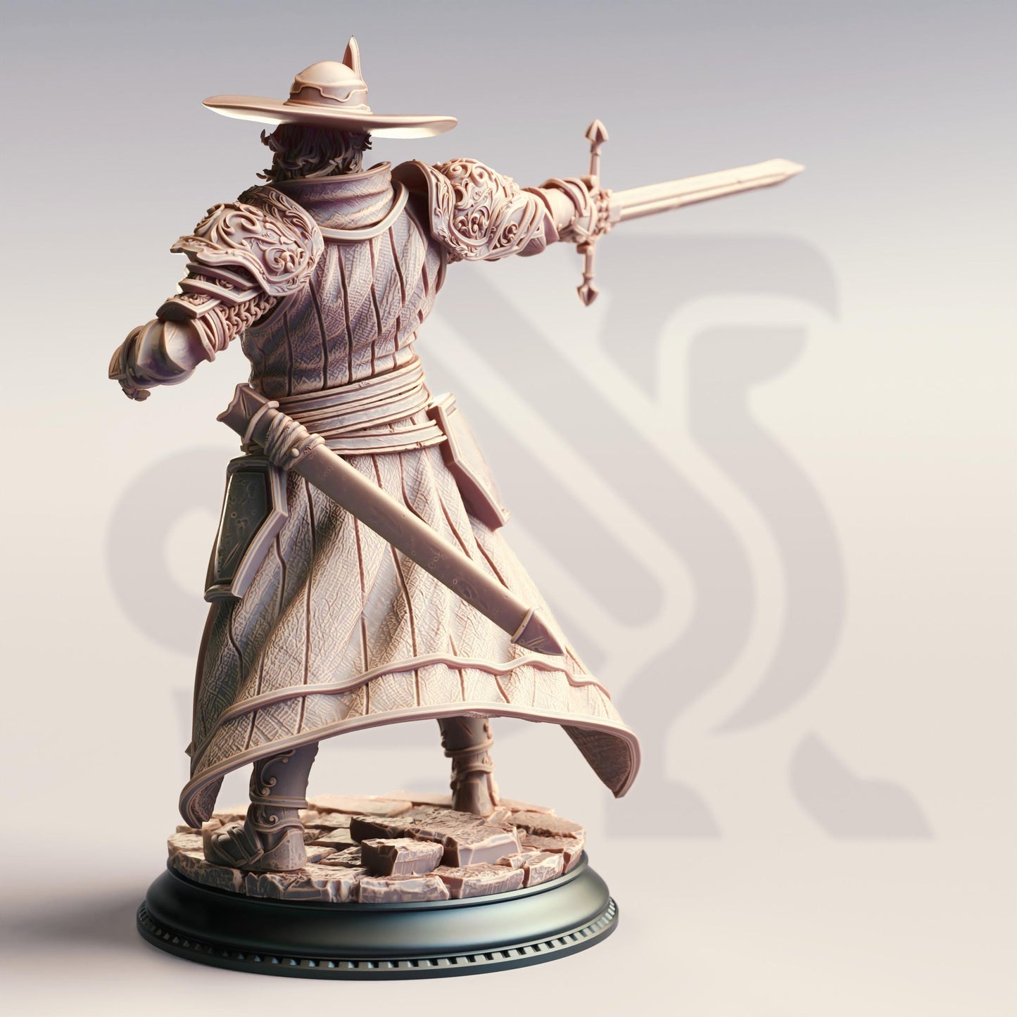 Sir Davion Gainsworth - Magebane Inquisitor | The Baldurian Inquisition | DM STASH | High Quality Resin