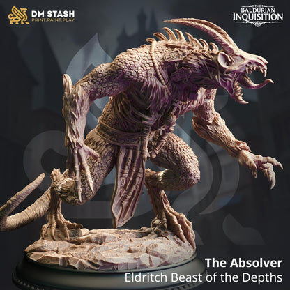 The Absolver - Eldritch Beast of the Depths [HUGE] | The Baldurian Inquisition | DM STASH | High Quality Resin
