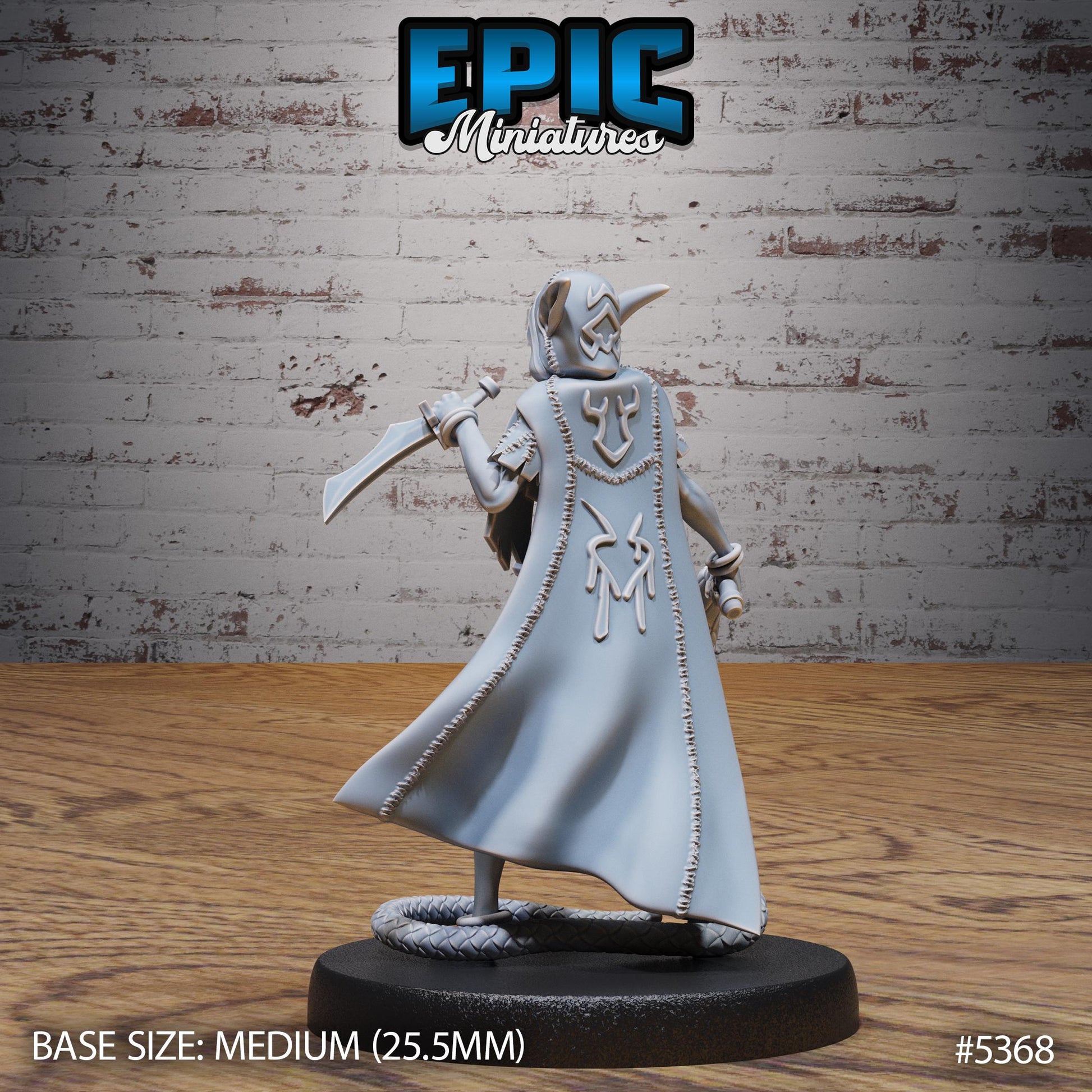 Elf Vampire Lady v2 (Medium) | #121 - Bloody Knight | EPIC Miniatures | High Quality Premium Resin