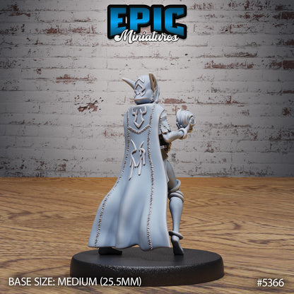 Elf Vampire Lady v2 (Medium) | #121 - Bloody Knight | EPIC Miniatures | High Quality Premium Resin