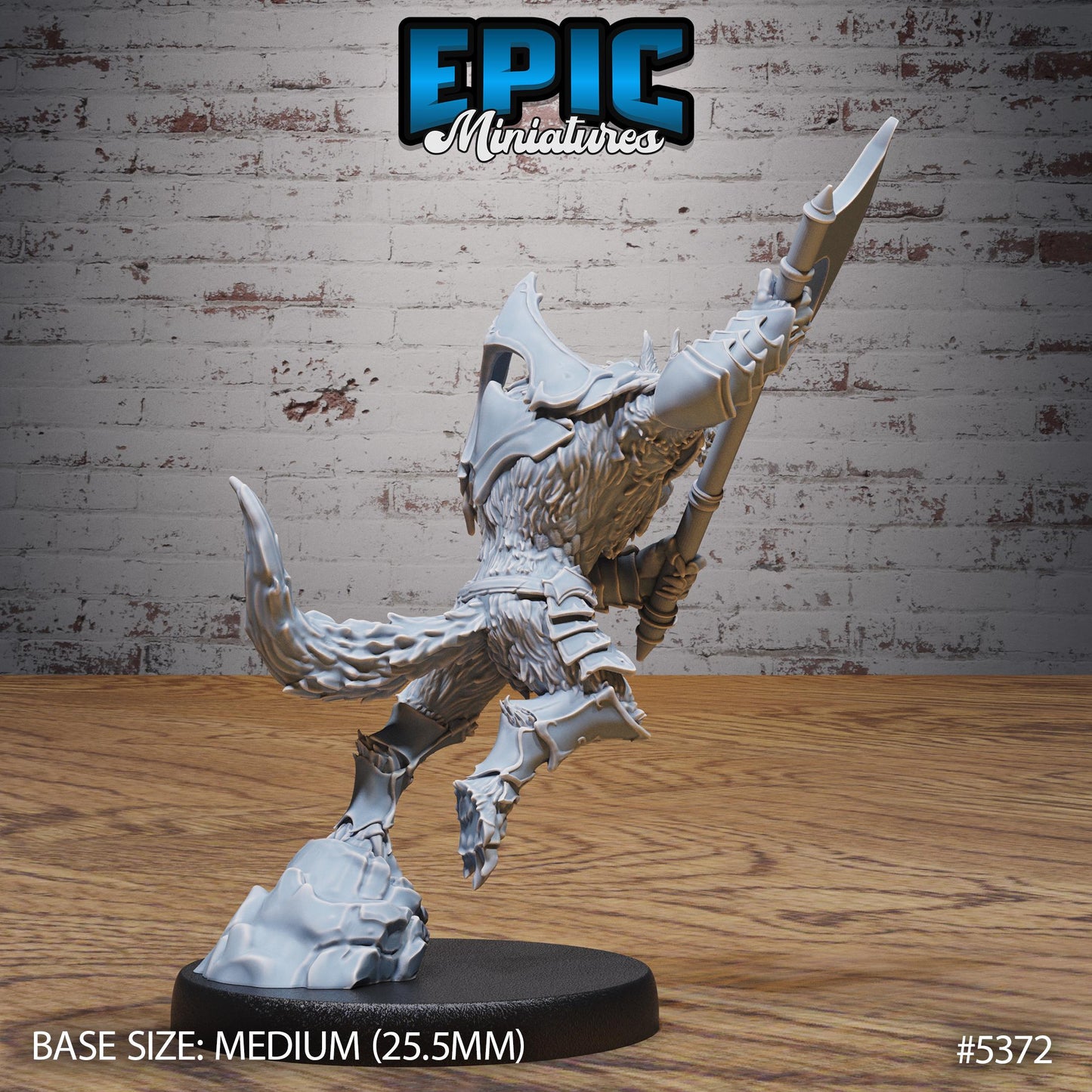 Werewolf Warrior (Medium) | #121 - Bloody Night | EPIC Miniatures | High Quality Premium Resin