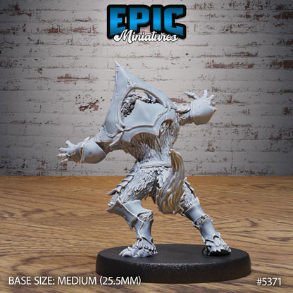 Werewolf Warrior (Medium) | #121 - Bloody Night | EPIC Miniatures | High Quality Premium Resin