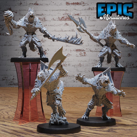 Werewolf Warrior (Medium) | #121 - Bloody Night | EPIC Miniatures | High Quality Premium Resin