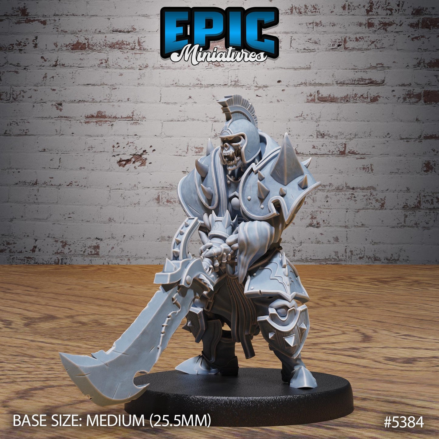 Skeleton Heavy Gladiator v2 (Medium) | #121 - Bloody Night | EPIC Miniatures | High Quality Premium Resin
