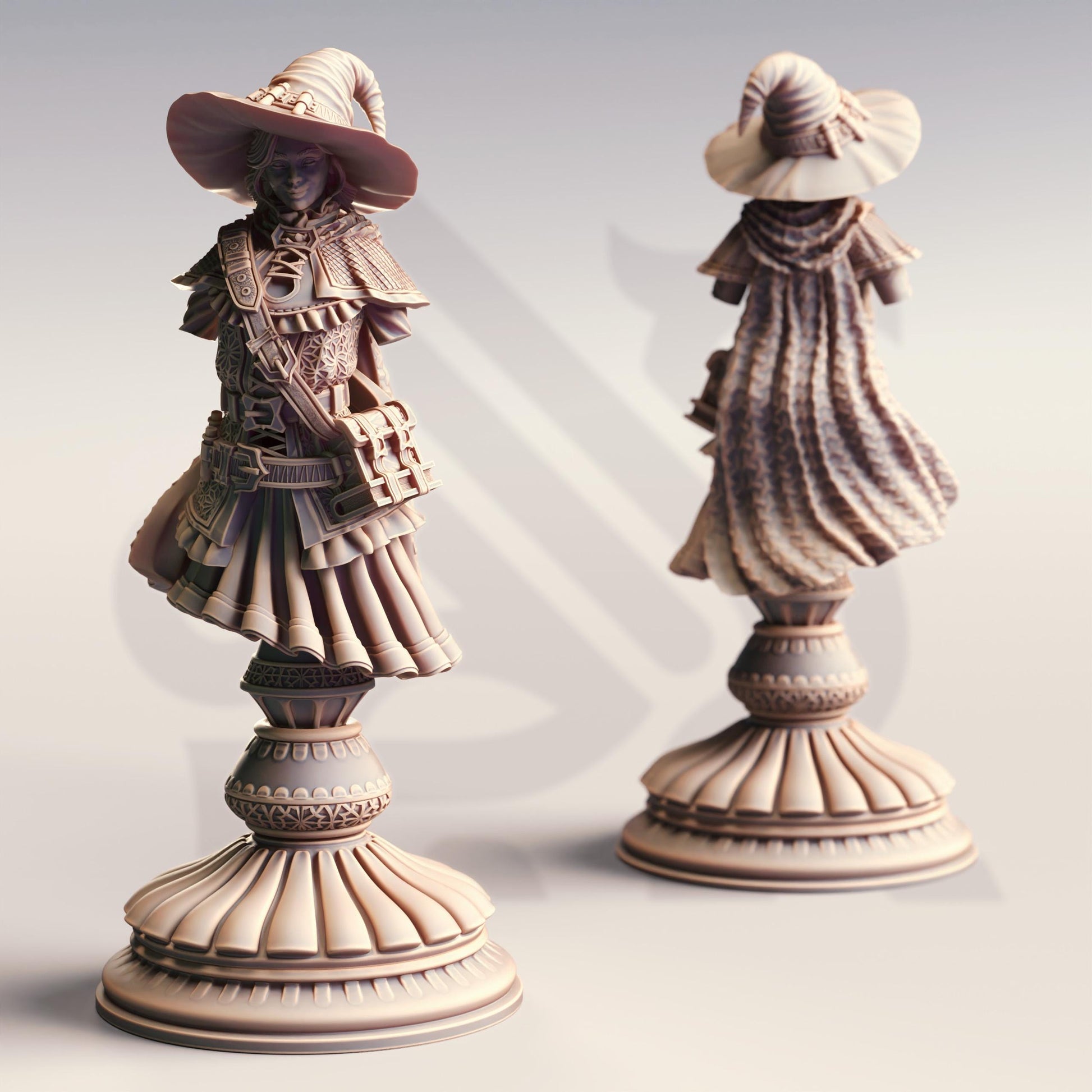 Alia of Ardris - Adept of Evocation [BUST] | The Baldurian Inquisition | DM STASH | High Quality Resin