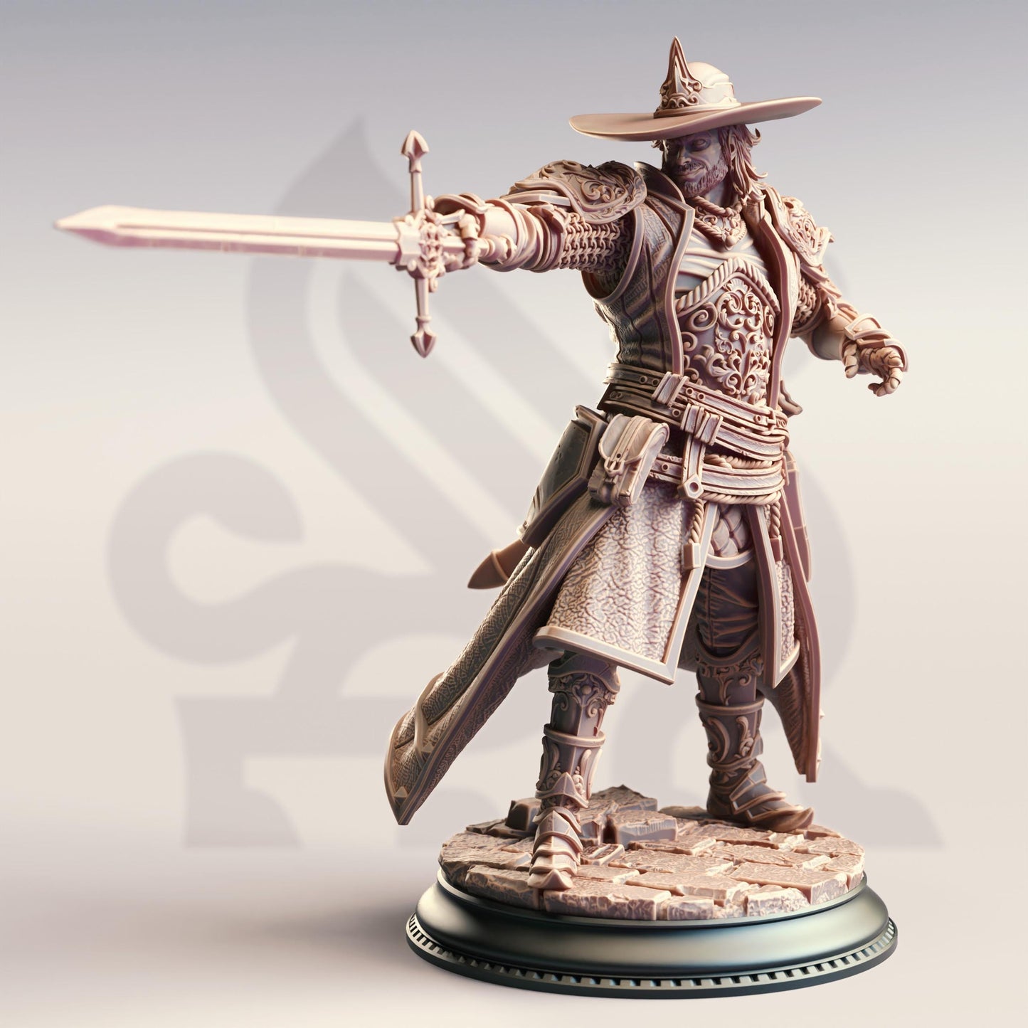Sir Davion Gainsworth - Magebane Inquisitor | The Baldurian Inquisition | DM STASH | High Quality Resin