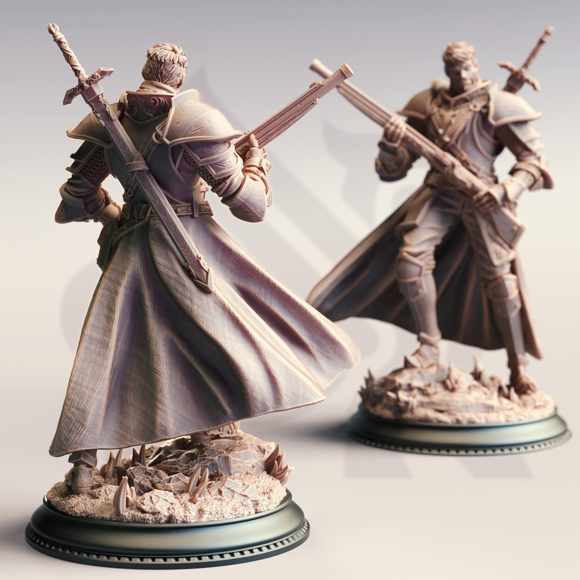 Sir Harian Southwall - Gunslinger Inquisitor | The Baldurian Inquisition | DM STASH | High Quality Resin