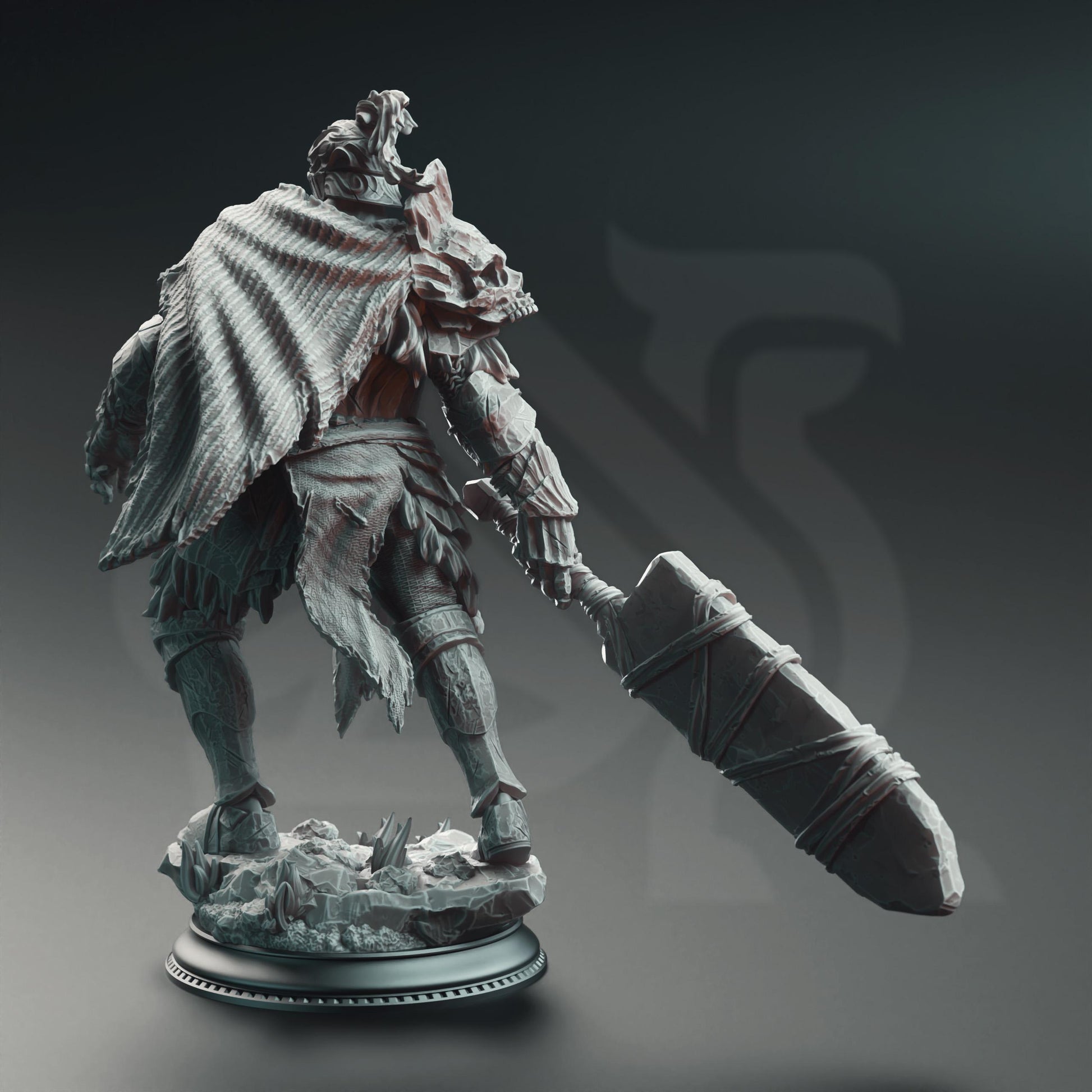 Buderim Shakes-the-Ground - Colossal Executioner | A Grim Siege | DM STASH | High Quality Resin | Barbarian, Knight, Armor, Chainmail