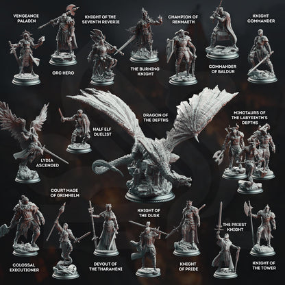Trenon the Chainbreaker - Orc Hero | A Grim Siege | DM STASH | High Quality Resin