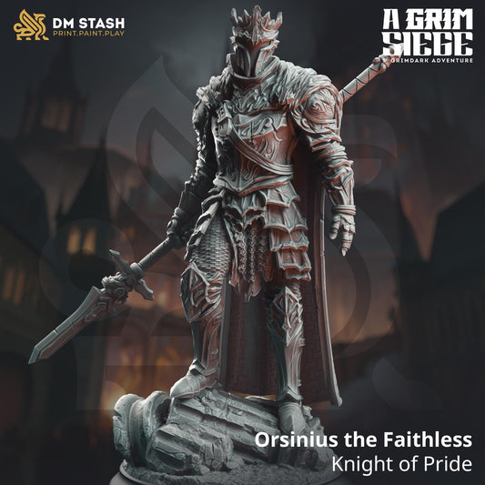 Skorn Skullsplitter - Knight of the Seventh Reverie | A Grim Siege | DM STASH | High Quality Resin
