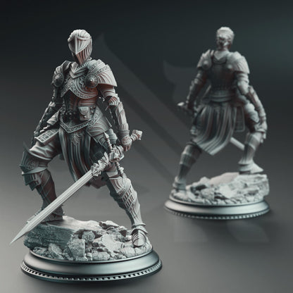 Vera Lanius the Absolved - Knight Commander | A Grim Siege | DM STASH | High Quality Resin